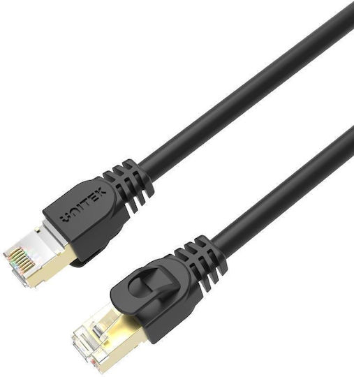 Unitek Direct Attach Copper Cat.7 (10Gbps) Καλώδιο Δικτύου Ethernet 15m Μαύρο