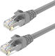 Unitek Direct Attach Copper Cat.6 (Gigabit) Καλώδιο Δικτύου Ethernet 5m Γκρι