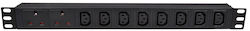 Adastra 10-gang 8xiec 2xuk Pdu 1.8m 776.497uk Adastra 10-gang 8xiec 2xuk Pdu 1.8m 776.497uk