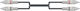 Chord Cable 2x RCA male - 2x RCA male 12m 190.056UK