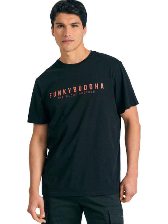 Funky Buddha T-shirt Μαύρο