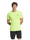 adidas FreeLift JP4385 Men's Yellow Tennis Shirt