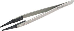 Proskit Tweezers Static Dissipative Soft Tip Tz-300b