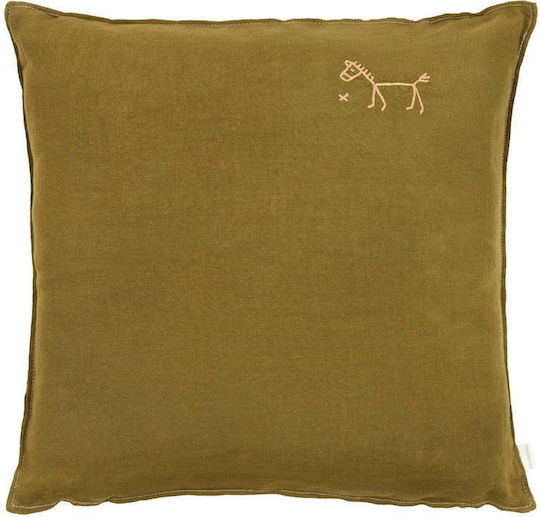 Nobodinoz Perna De Canapea L1N0 Verde Mușchi 45x45cm