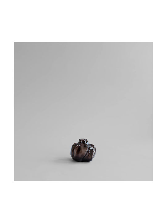 101 Copenhagen Wabi Mini Smoked Forest Vase L19 X W19 X H6 101 Copenhagen