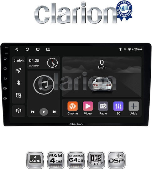 Clarion Sistem Audio Auto pentru Ford Tranzit Personalizat 2013 > 2019 (Bluetooth/USB/WiFi/GPS/Apple-Carplay/Android-Auto)