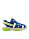 Shoe Sandals Anatomic with Velcro & Lights Blue