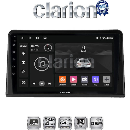 Clarion Автомобилна Аудио Система (Блутут/USB/WiFi/GPS/Apple-Carplay/Android-Auto)