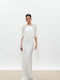 Maxi Evening Dress White