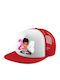 Squid Game 456 Gi-hun Adult Hat Soft Trucker Mesh Red White Polyester Adult Unisex One Size