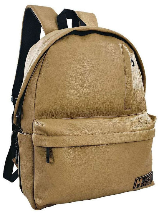 Must Team Croc Schulranzen Rucksack Junior High-High School Braun 22Liter