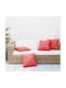 vidaXL Waterproof Garden Chair Cushion Red 4 Pieces 60x60cm