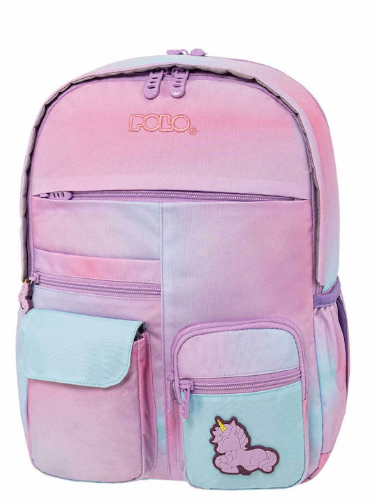 Polo Youngster School Bag Backpack Elementary, Elementary Unicorn 22Liters 2021