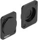 Delock Abdeckung 86791 D-Typ Buchsen Metall Schwarz