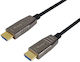 Equip HDMI 2.1 Ultra High Speed 48Gbps 4K 120Hz HDR VRR Cable HDMI male - HDMI male 20m Μαύρο