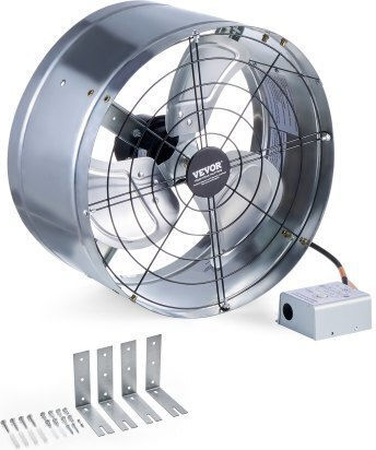 Vevor SQFJ15YC1300339LIV2 Промишлен вентилатор Стенен / Таван с диаметър 38.1см