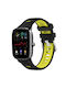 Каишка Силикон Черен (Amazfit GTS 4 Мини)