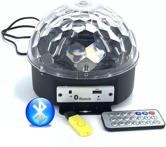LED-Discolicht USB MP3-Player Fernbedienung MP3 LED-Magische Kugellampe 002509