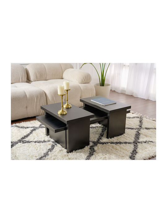 Rectangular Central Coffee Table Sanctuary Wood...