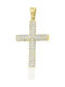 Metrongold Damen Gold Kreuz 18K