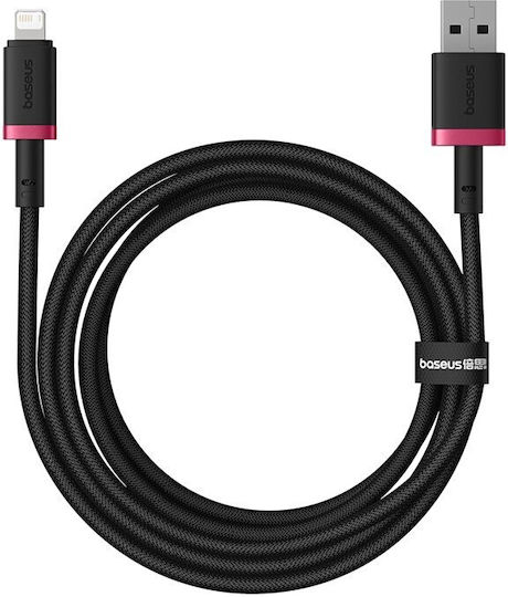 Baseus Dura Braided USB-A to Lightning Cable 18W Μαύρο 2m (P10377801U01-03)