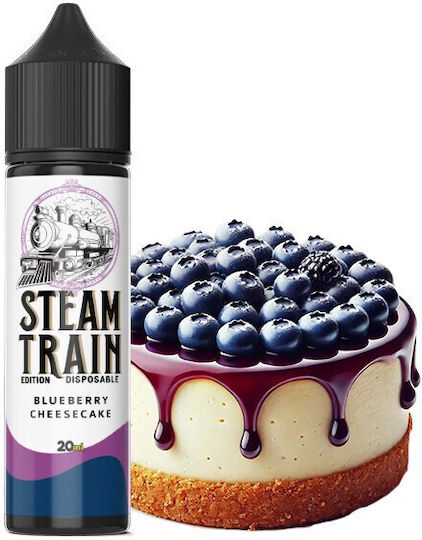 Ediția De Unică Folosință Steam Train Blueberry Cheesecake 20/60ml