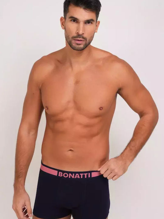 Men's Boxer Blue with Patterns