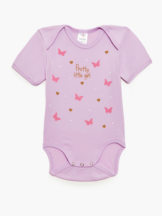 Pretty Baby Κορμάκι Pretty Little Girl Ροζ