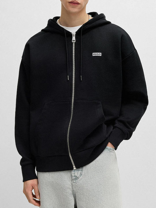 Hugo Nardimez Sweatshirt with Hood Black