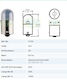 Lampe Haselnuss 24V 05W Ba15s Trifa