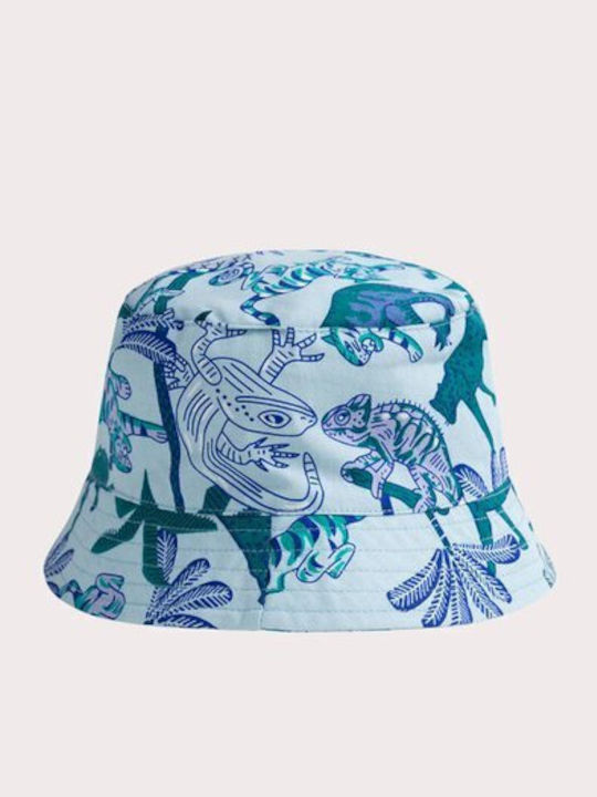 Dpam Kids' Bucket Hat Chameleon Print Blue