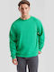 Fruit of the Loom Unisex Διαφημιστικό Φούτερ Μακρυμάνικο Retro Heather Green