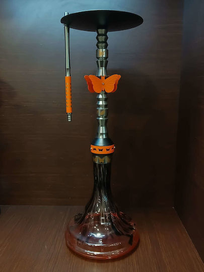 Floral Narghilea Sens unic Orange 67cm