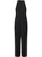 Abigail Women's Denim One-piece Suit Black