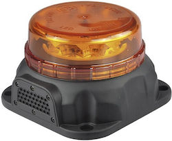 Agroequip Φάρος Αυτοκινήτου LED 10.5cm με Πορτοκαλί Φωτισμό