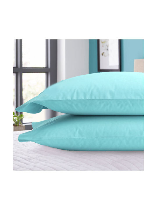 To megalo pazari Il-line Pillowcase Set Turquoi...