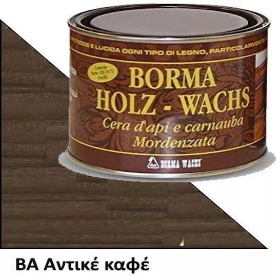 Beeswax Carnauba Wood Coloring Paste Wax Matte Antique Brown 0120ba Borma Wachs Wood Wax 500ml