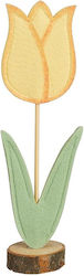 Arti Casa Dekorativer Stofftulpe Gelb 29cm