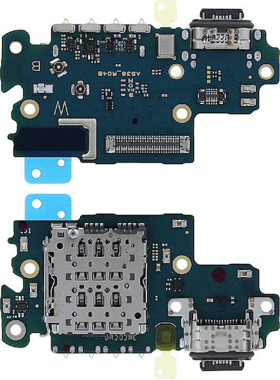 Επαφή Φόρτισης Samsung Sm-a536b Galaxy A53 5g Επαφή Κάρτας Sim Original Gh59-15556a