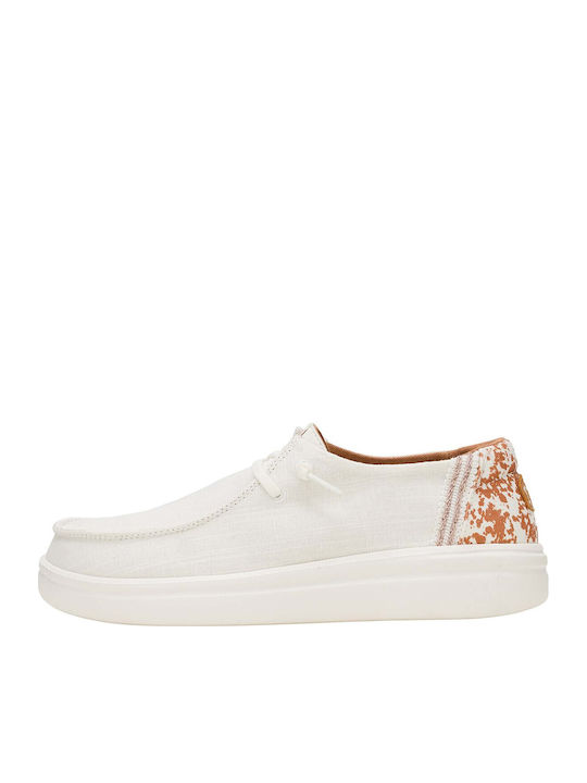 Wendy Rise Women's Canvas Slip-Ons White