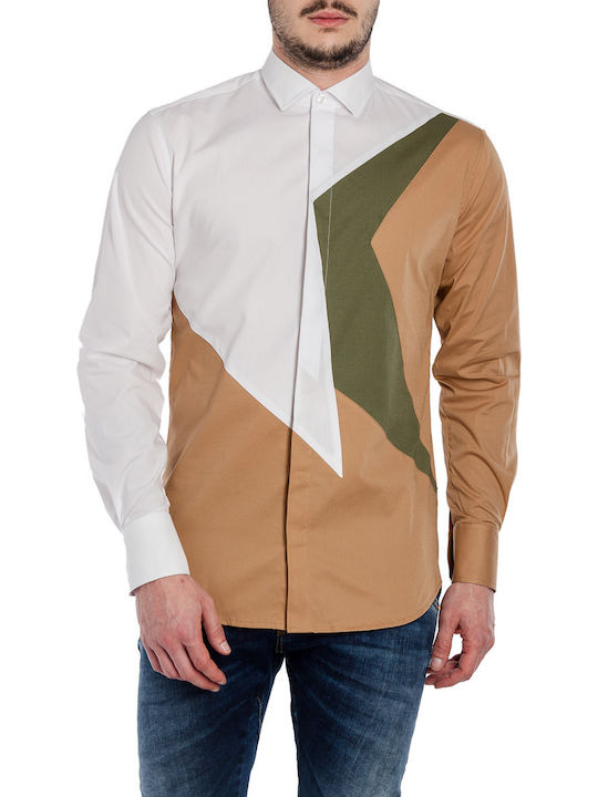 Stefan Fashion Langärmlig Hemd White