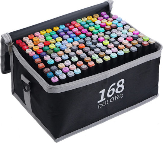 ACP Neon Zeichenmarker 1mm Dünne Doppelseitig Set 168Stück