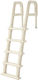 Vevor Pooltreppe aus Kunststoff Weiß