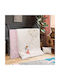 Beauty Home Tiana 5190 Baby Sheets Set Crib Cotton White 120x160cm 3pcs