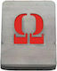 Stamp Letters-Stencil 60mm 24 Pieces Greek Luckhaus Made In Germany