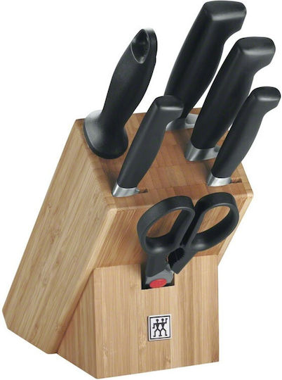 Zwilling J.A. Henckels Four Star Set Cuțite Cu Bază Din Oțel Inoxidabil 7 Bucăți