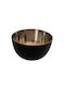 JDS Serving Bowl Round Inox Black