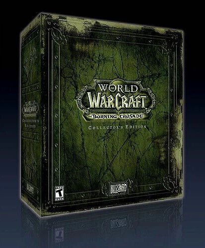 World Of Warcraft Burning Cursade Collector's Edition PC Game (Used)