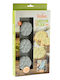Decora Silicone Ice Cream & Ice Lolly Baking Pan 6.7x6.7cm