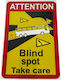 3m Busaufkleber "Toter Winkel Vorsicht" 175 x 120 mm
